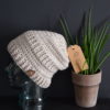 Slouch Beanie - Beige - Image 2